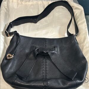 Brighton Black Leather Women's Bag